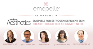 Modern Aesthetics®: Emepelle for Estrogen Deficient Skin: Breakthrough For An Unmet Need