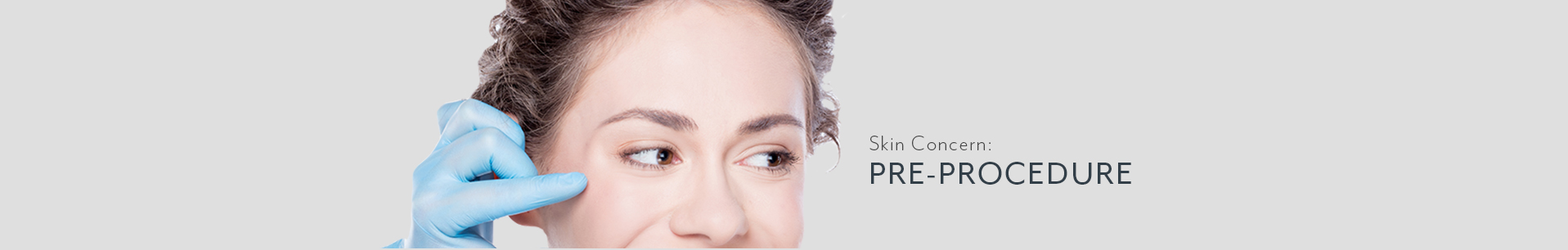 Skincare concern pre-procedure